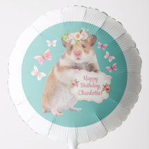 Cumpleaños de los Niños personalizado Hamster