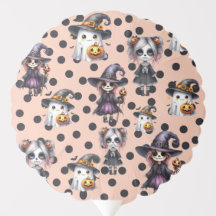 Cuta rosa de Halloween