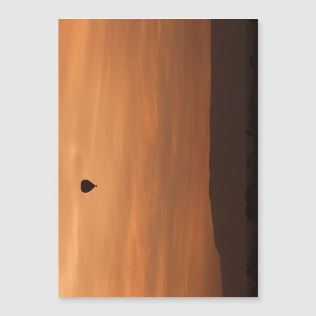 Globo de aire caliente (Anverso)