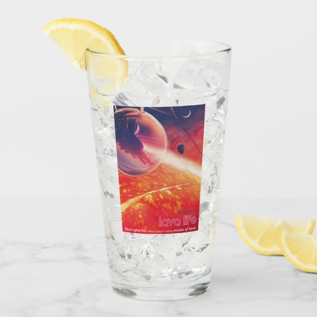 Globo de aire caliente extremo sobre el paisaje vo (Anverso (hielo))