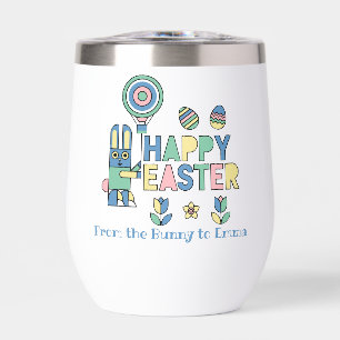 Globo de conejo feliz de Pascua – Personalizado ad