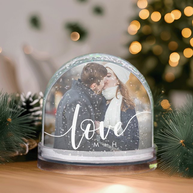 Globo de Nieve con personalizado con guión de amor (Subido por el creador)