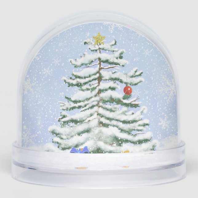 Globo de Nieve navidad (Anverso)