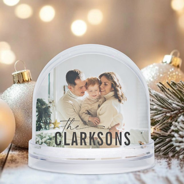 Globo de Nieve para Familia personalizado (Subido por el creador)