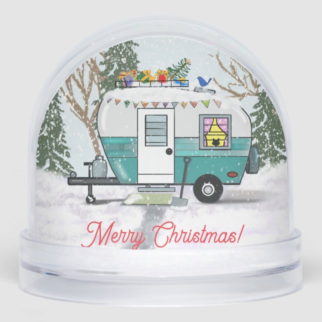 Globo de Nieve para navidades Trailer (Anverso)