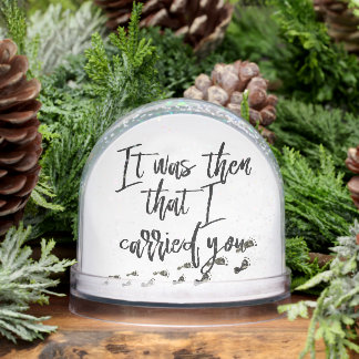 Globo de nieve religiosa