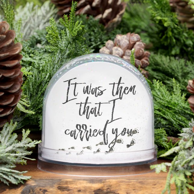 Globo de nieve religiosa (Invierno)