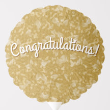 Globo de Petales de Oro