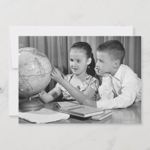 Globo de visualización de Chicas y niños
