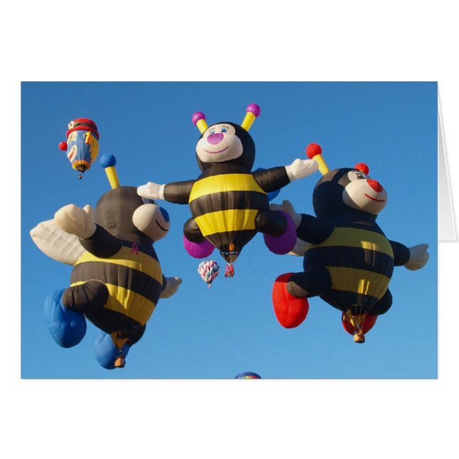 Globo del aire caliente - hinchando (Anverso (Horizontal))