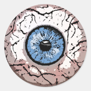 Globo del ojo (personalizable) - pegatina