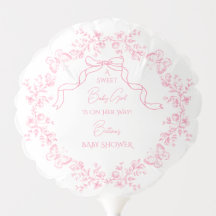 Ducha de bebé Toile de Jouy Chinoiserie Mariposas 
