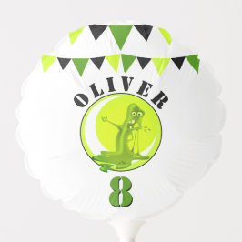 Globo Espeluznante Monstruo de la Monstrua Verde