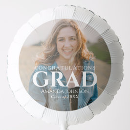 Globo Felicitaciones Graduación de Foto Grad