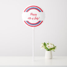 Feliz 4 de julio de la celebración del rojo, blanc