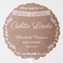 Fiesta de Baby Shower Cielito Lindo Terracotta Pap