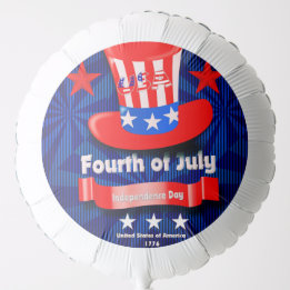 Globo Fiesta de Celebración de la Libertad del 4 de Juli