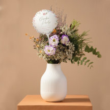 Fiesta Jardín Acuarela Flor silvestre Cumpleaños F