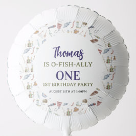 Globo Fishing 1st Birthday | O-Fish-Ally One party