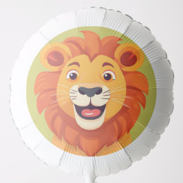 Globo Fun lion Face safari zoo Selva silvestre Cumpleaño