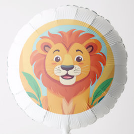 Globo Fun lion Face safari zoo Selva silvestre Cumpleaño
