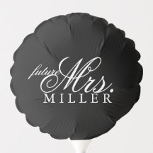 futura Sra. Bridal Shower Black