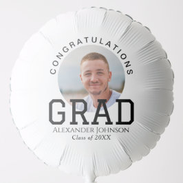 Globo Graduación de fotos de grado de felicitaciones bla