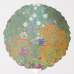 Globo Gustav Klimt Flor Jardín Naturaleza<br><div class="desc">Un bonito cuadro del jardín,  un cuadro clásico de Gustav Klimt,  llamado Cottage Garden,  o Bauergarten,  1907,  que se encuentra cerca de un jardín de flores,  un cuadro de flores de colores.</div>