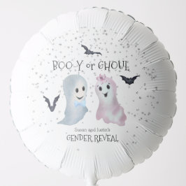 Globo Halloween Boo-y y Revelación de Género de Fantasma