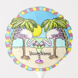 Globo Margarita Flamingo