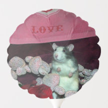 Mascota Rat Darcy Love Balloon