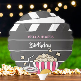 Globo Movie Night Birthday Party For Girls