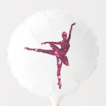 Pink Sparkly Ballerina de doble cara