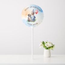 Primer cumpleaños del bebé personalizado | Niño y 