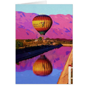 Globo, puesta del sol, Palm Springs, California