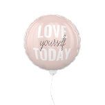 Globo Te Amas Positivamente Hoy Cita Rosa Pastel<br><div class="desc">Te Amas Positivamente Hoy Cita Rosa Pastel</div>