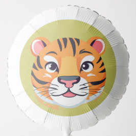 Globo Tigre divertido Face safari zoo Selva silvestre Cu