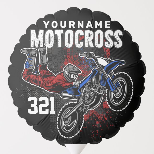 Pegatina Cuadrada Trucos FMX de Carreras Motocross de estilo libre p