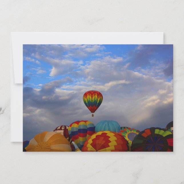 Globo vertical - Invitaciones (Anverso)