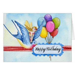 Globos coloridos de hadas