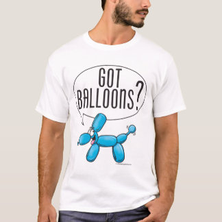 ¿Globos conseguidos? Camisa del animal del globo