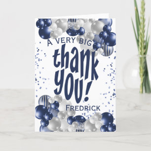 Globos de agradecimiento a la Marina