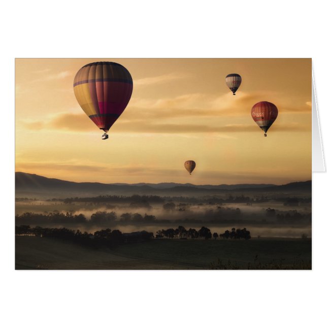 Globos de aire caliente (Anverso (Horizontal))