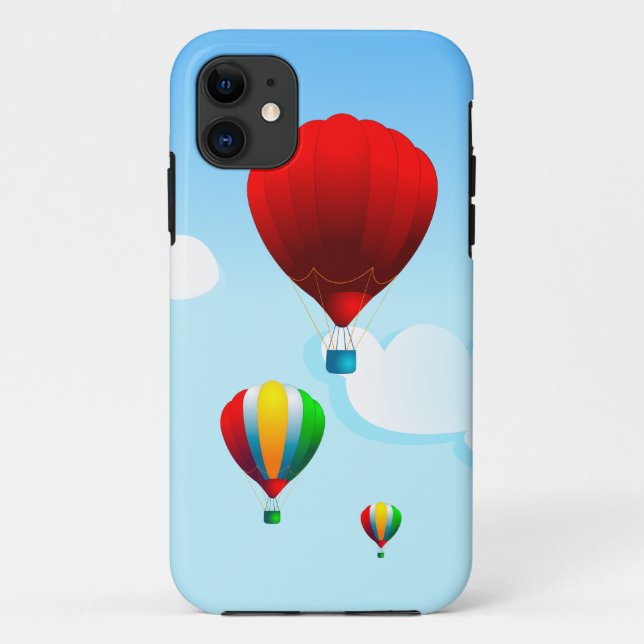 Globos de aire caliente, funda para iPhone 5 (Reverso)
