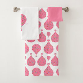 Globos de aire caliente rosados