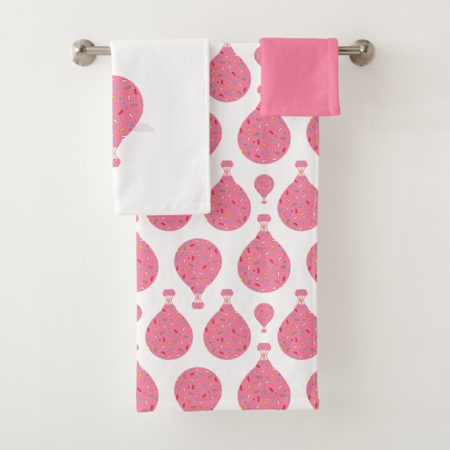 Globos de aire caliente rosados (In situ)