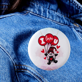 Globos de amor: Te amo botón