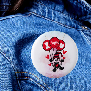 Globos de amor: Te amo botón