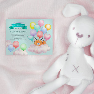 Globos de animales para bebés con Baby Shower