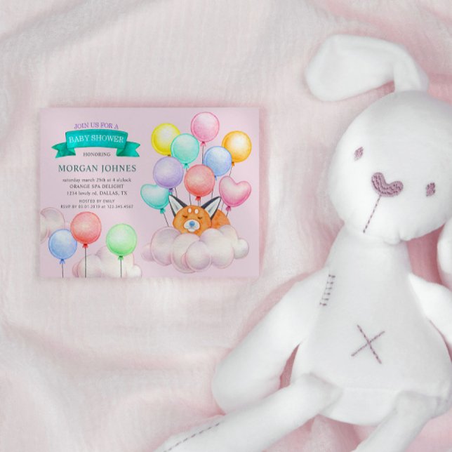 Globos de animales para bebés con Baby Shower (Subido por el creador)